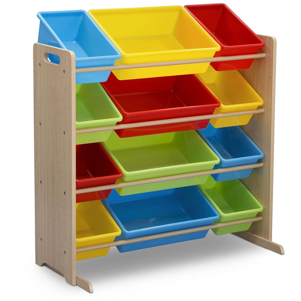 PHINOX Almacenamiento de caja de juguetes, organizadores de juguetes y  contenedores de almacenamiento, caja de juguetes grande para niños y niñas