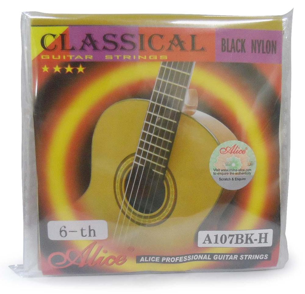 5 Set Corde Per Chitarra Classica Alice In Nylon - Tensione Alta, Suono Brillante E Chiaro