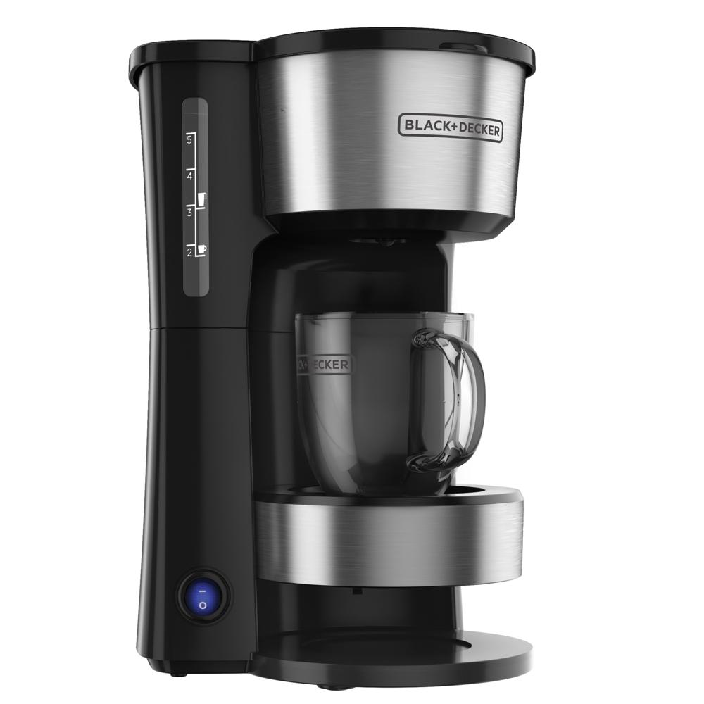 Cafetera Personal 4 En 1 Acero Inoxidable Black And Decker : Precio  Guatemala