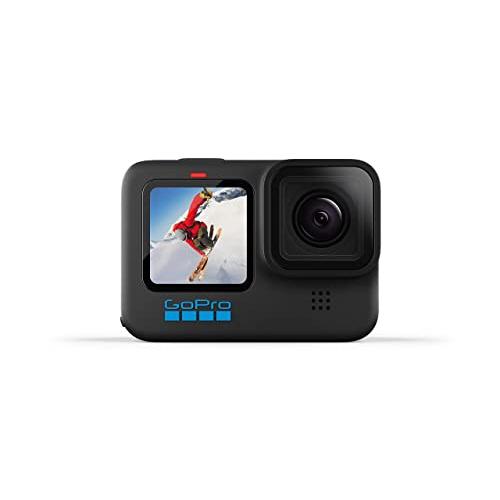 Paquete de accesorios GoPro HERO10 Black: incluye cámara HERO10, shorty  (mini poste de extensión + empuñadura), clip giratorio magnético, baterías  recargables (2 en total) y estuche para cámara : Precio Guatemala