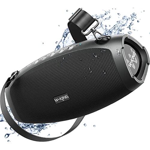 W-KING 70W Bluetooth Speakers Loud- Deep Bass, IPX6