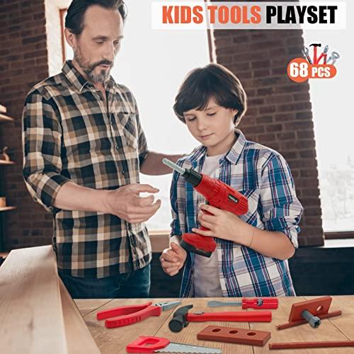 Caja de herramientas de madera para niños, juego de dtornillador de tuercas, densamblaje y ensamblaje, juguet educativos tempranos