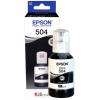 Botella de Tinta Original Epson T504 Negro