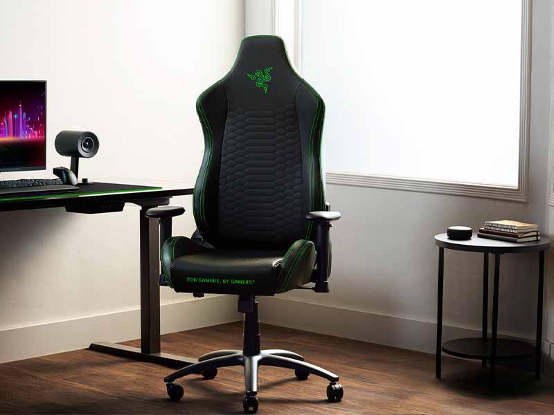 Silla Ergonómica Para Gamers, Negro/Verde, Iskur X Razer : Precio Costa ...