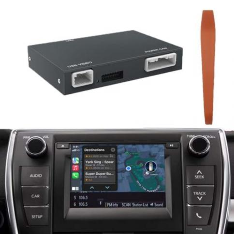 NAVIVOX Carplay Adapter Wireless Carplay Retrofit Kit Decoder for Toyota  Touch2 Entune2.0 2014-2019 Fit for Tundra/4Runner/RAV4/Tacoma/Camry/Corolla/Avalon/Prius/CH-R/Sienna/Highlander  : Precio Guatemala