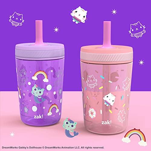 Zak! Designs Zak Designs 15oz Hello Kitty Kelso Tumbler Set, BPA-Free  Leak-Proof Screw-On Lid with Straw Made of Durable Plastic and Silicone