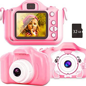 Sinceroduct Mini cámara para niños para niñas y niños - Cámara digital de  20MP para niños y
