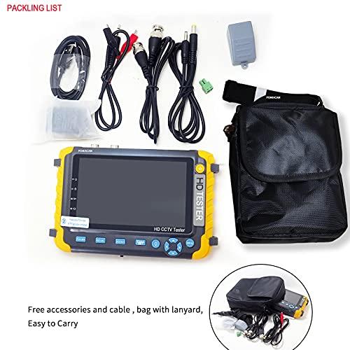 CCTV Monitor Tester, 8MP Inch TFT LCD Audio Video Security