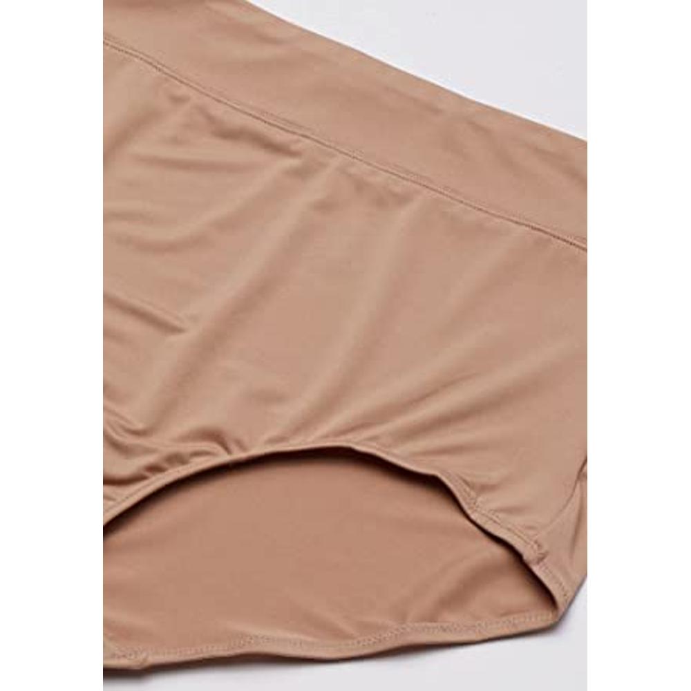 Hanes Paquete de bragas de talla grande para mujer, ropa interior