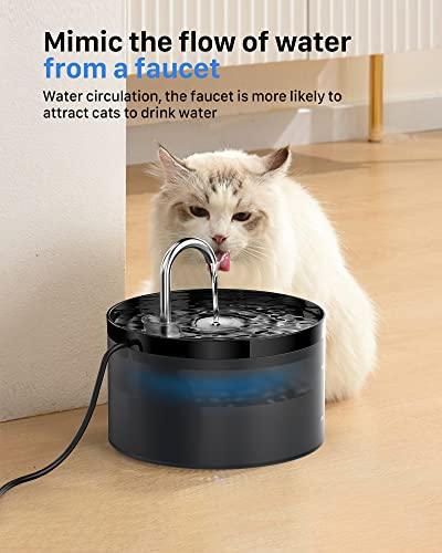 Cat Water Fountain: Dog Bowl Fountains - Automatic Pet Dispenser - Dogs ...