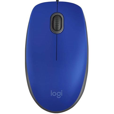 Mouse Logitech M100 Ratón diestro y zurdo con cable USB