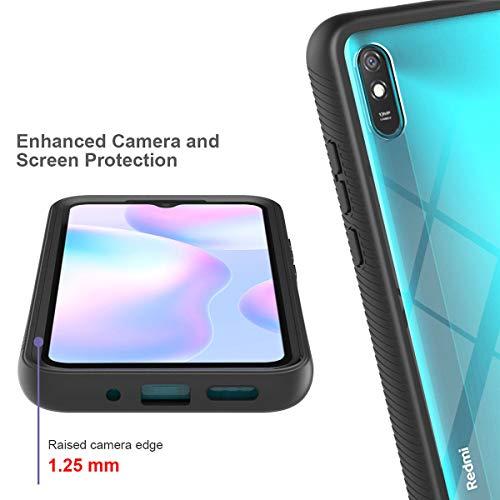 Xiaomi Redmi 9a Case Tsource Hybrid Flexible Soft Tpu Silicone And Hard Pc Phone Case Slim 0291