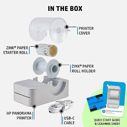 HP Sprocket Panorama 16,4 Ft (5m) ZINK Papierrol - Zelfklevend Instant Fotopapier
