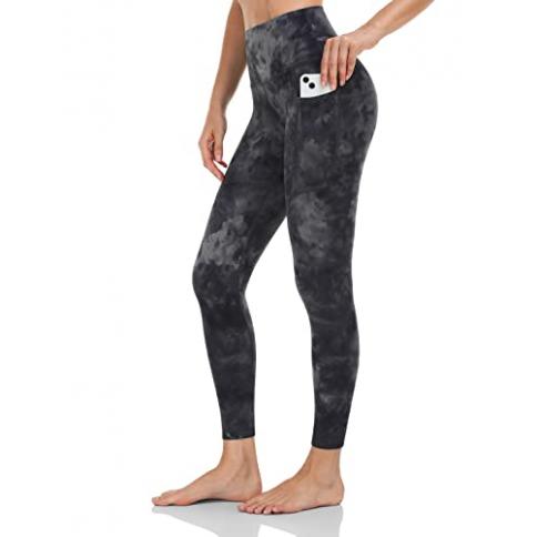 HeyNuts Leggings Essential 7/8 con bolsillos laterales para mujer,  pantalones de yoga de entrenamiento de
