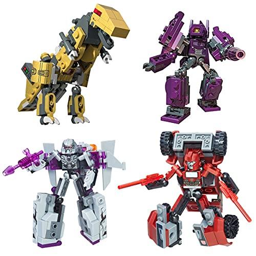 Kre-O Transformers Kreon Battle Changers Paquete de 4: Megatron ...