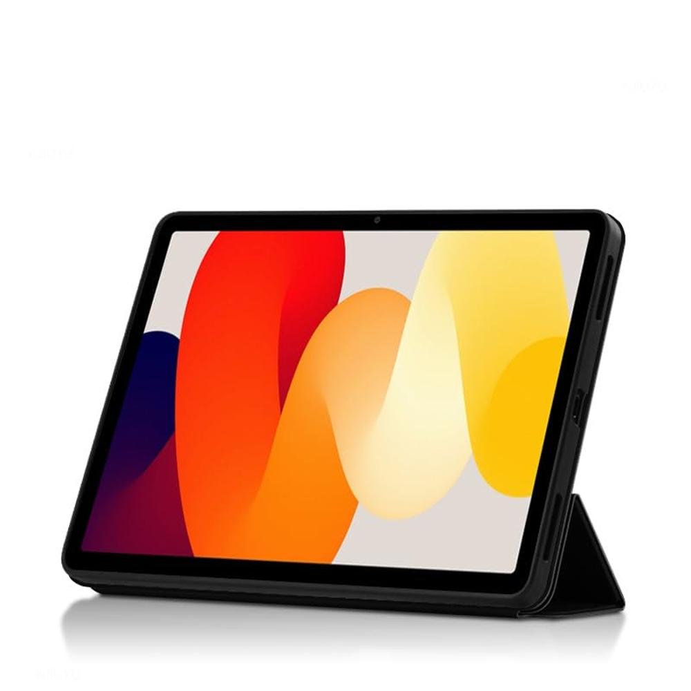  Funda para tablet PC compatible con Xiaomi Redmi Pad SE con  apagado y encendido automático, función de soporte triple, funda suave y  delgada con tapa TPU compatible con Xiaomi Redmi Pad