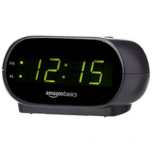 Reloj despertador Radio despertador con radio alarmas duales fácil de usar,  regalo Reloj digital con luz nocturna de 7 colores para dormitorio, niños  Blanco BLESIY Radio despertador
