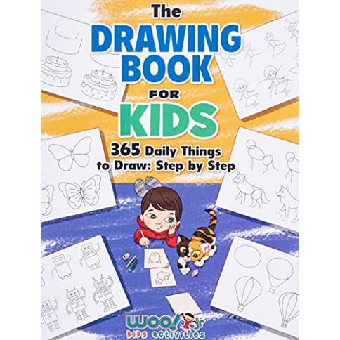 El libro de dibujo para niños: 365 cosas diarias para dibujar, paso a paso  (Libros de actividades para niños Woo! Jr.) (Libros de dibujo para niños) :  Precio Guatemala