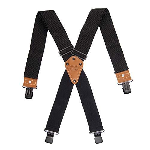 Dickies mens Industrial Strength Suspenders apparel suspenders, Black