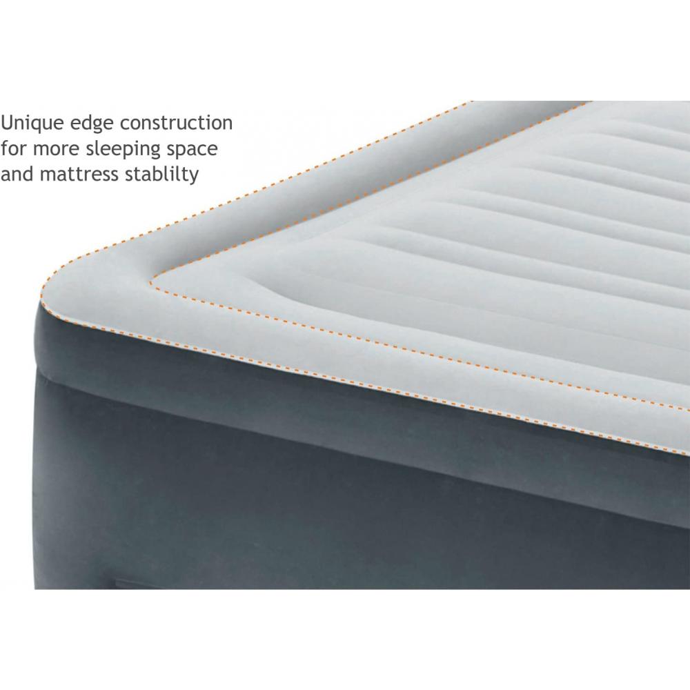 Intex Comfort Plush alce medio dura-beam - Cama hinchable con bomba  eléctrica incorporada, cama Altura 13, Queen