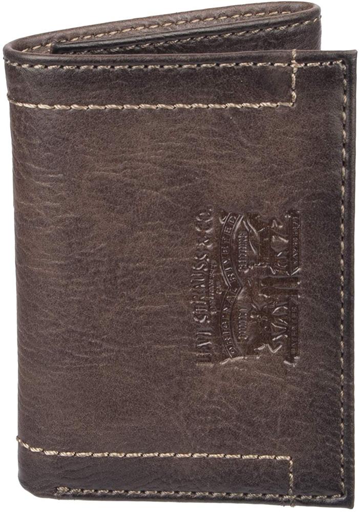 Levi'S Men'S Trifold Wallet-Sleek And Slim Includes Id Window And ...