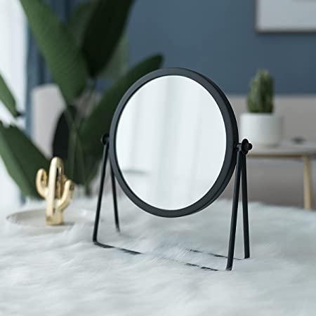 Sanmey Tocador Mesa cosmética con espejo redondo Maquillaje