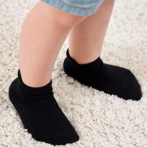 Zaples - Calcetines con suela antideslizante y altura media para bebés,  niños y niñas