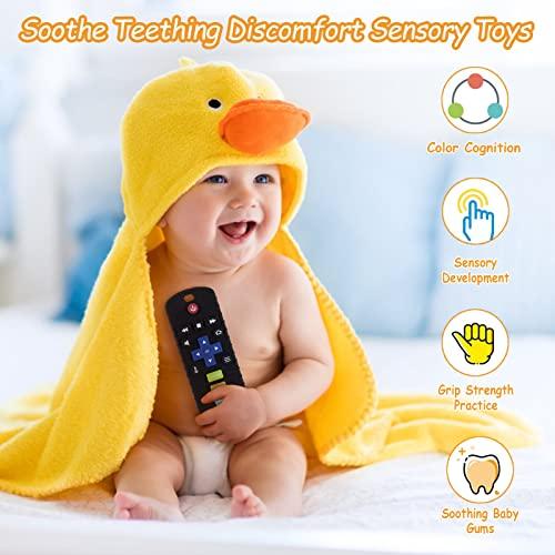 Silicone Baby Teething Toys  Remote Control Teether Toys for Babies 6-18  Months – PandaEar