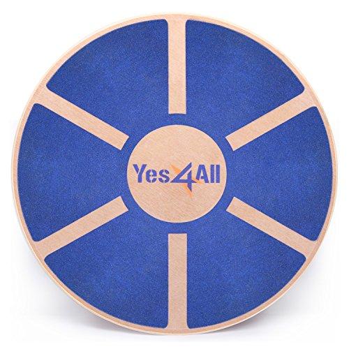 Yes4All Tabla de equilibrio versátil de madera entrenador de