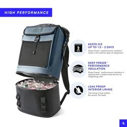 Titan by Arctic Zone Deep Freeze Welded Backpack Cooler - Nombre de estilo Backpack Cooler - Color Cold Front