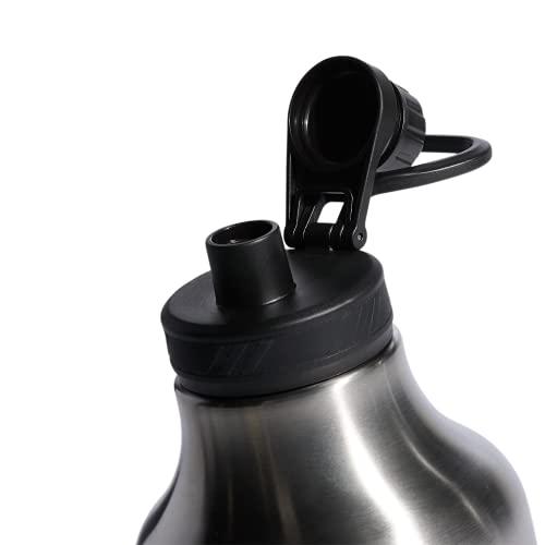 Paquete combinado de botella de agua aislada: 2,2 litros 74 oz botellas de  agua de acero inoxidable de 1 galón con funda, correa, botella de agua de  metal de galón -  México