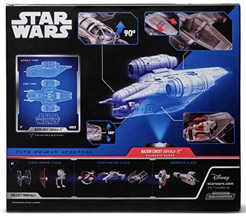 Star Wars Micro Galaxy Squadron Starship Class Deluxe Razor Crest ...