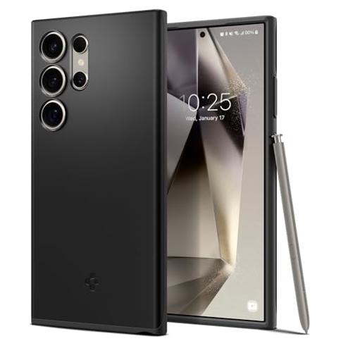 Spigen Thin Fit Designed for Galaxy S24 Case (2024) - Black