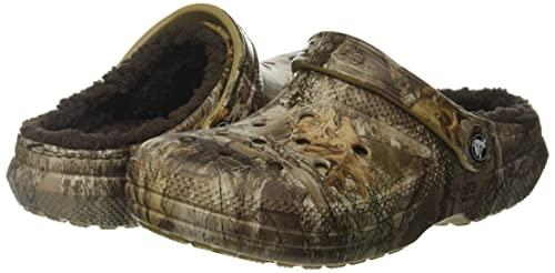 Fur lined camouflage on sale crocs