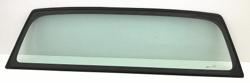 Stationary Back Window Back Glass Compatible with Nissan Frontier Pickup 1998-2004 Models