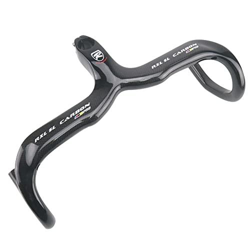 RXL SL Integrated Carbon Road Drop Handlebars – 1-1/8" Clamp, Internal Routing, 3K Finish