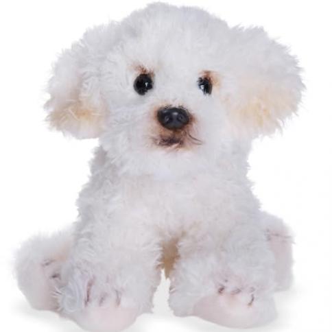 Peluche Perro Adorable con Suave Pelaje Peluche Perro Realista de