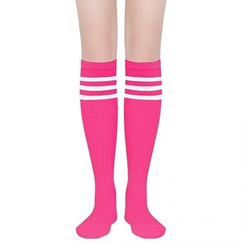 OOZ Calcetines para mujer, hasta la rodilla, calcetines suaves para mujer,  calcetines deportivos para correr, calcetines atléticos para mujeres y