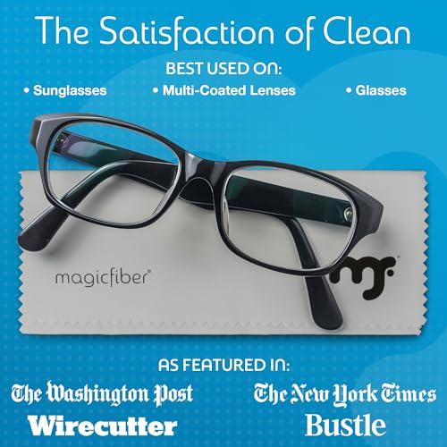 Magicfiber Microfiber Cleaning Cloth 6 Pack Premium Cloth For Glasses Lens Screens More 3645