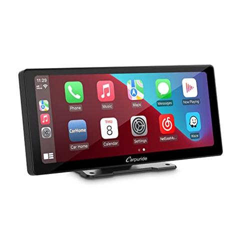 Carpuride W103 2023 Newest 10.3 Inch Full HD Touch Screen Portable Wireless  Apple Carplay Android Auto,Mirror Link/Siri/Google/FM,Dashboard Mounted :  Precio Guatemala