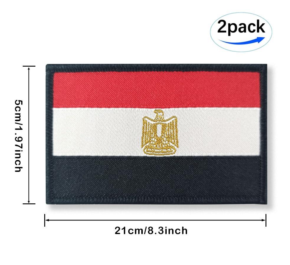 Overdecor Bear Pride Flag Patch 2er Pack – 8x5 Cm, Mit Klettverschluss, Für Kleidung & Rucksäcke