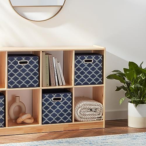 Amazon Basics Collapsible Fabric Storage Cubes with Oval Grommets 6