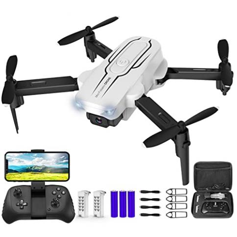 4DV2 Mini dron con cámara para niños, nano portátil de bolsillo plegable RC  Quadcopter, juguetes regalos para niños y niñas, giro 3D, retención de