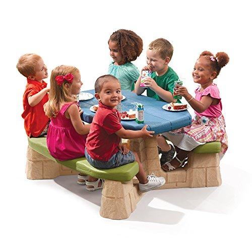 Step2 Naturally Playful Kids Picnic Table With Umbrella Step2 Outdoor   OGU3MDQwNj 6 1000x1000 