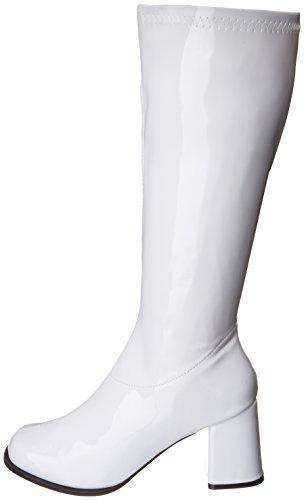 Ellie Shoes Womens White Gogo Costume Boots 4 Precio Guatemala