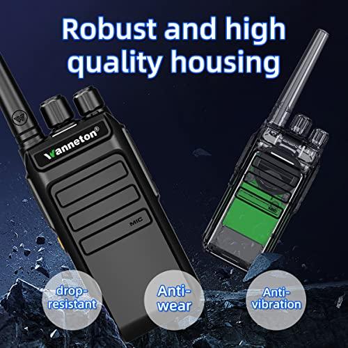 Walkie Talkies para adultos, radio de mano GMRS resistente al