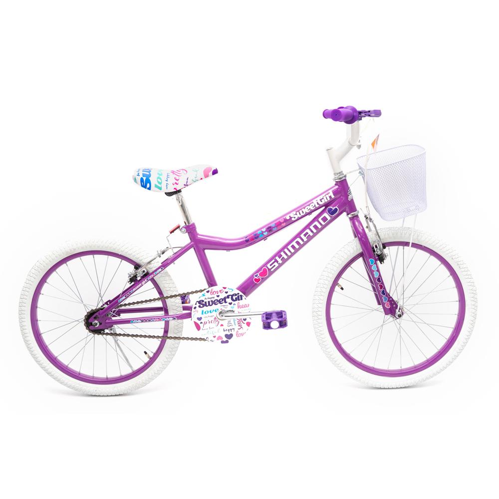 Bicicleta Sweet Girl Para Niña, 20 Pulgadas, Aros De Metal, Color Fucsia  Con Gráficos, Shimano : Precio Guatemala