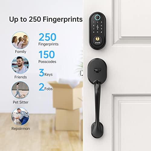 88) Smonet Smart Deadbolt Fingerprint Electronic Deadbolt Door Lock with  Keypad