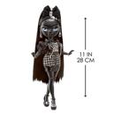 Rainbow High Shadow Series 1 Shanelle Onyx- Grayscale Fashion Doll