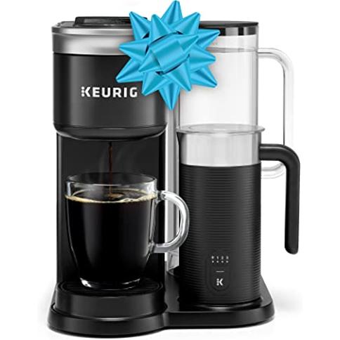 Keurig - Cafetera K-Cafe de una sola porción, cápsulas K-Cup, ideal para  hacer Latte y Cappuccino